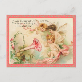 Vintage Valentine vycard Helg Vykort