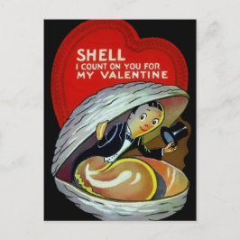 Vintage Valentines day Vykort