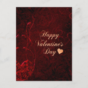 Vintage valentines day vykort