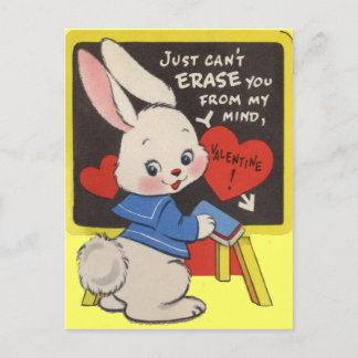 Vintage Valentines för barn Helg Vykort
