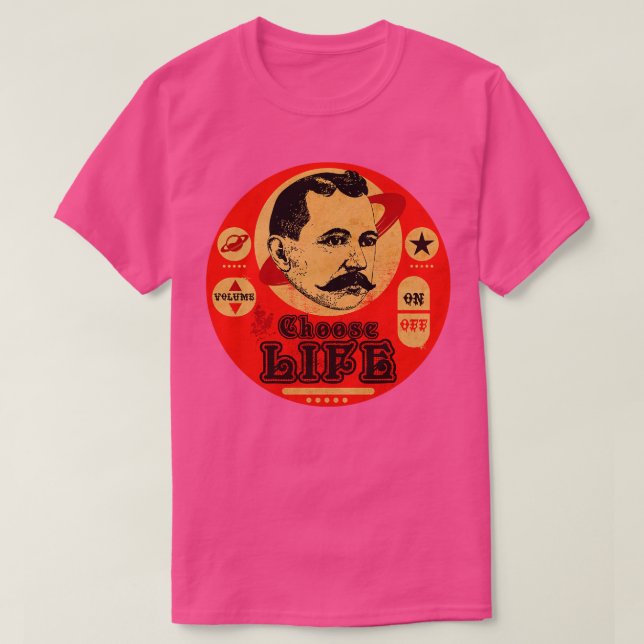 Vintage Välj livstecken T Shirt (Design framsida)