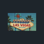 Vintage Välkommen till Las Vegas Wall Art Canvastryck<br><div class="desc">I det här kanvastrycket visas ett vintage-tecken plus ord "Välkommen till Fabulous Las Vegas Nevada" med handflatan träd i bakgrunden under ett tydligt blå himmel i denna vintage och klassiska konst stil och tema. Våra utskrifter är tryckta med den högsta upplösningen på pappra för arkivering av bomullspoly, för långvariga utmattningsresistenta...</div>