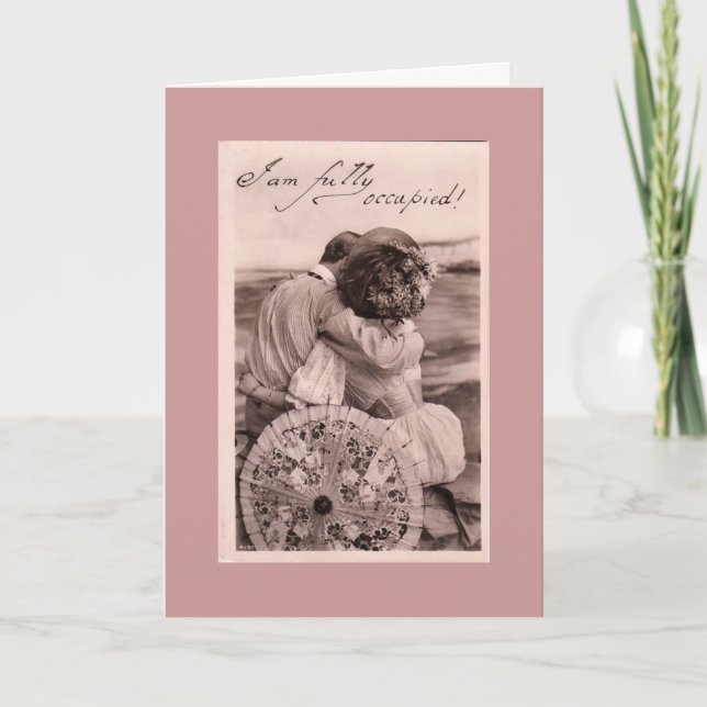 Vintage Välkomstkort Kort (Framsida)