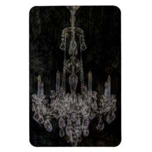 Vintage vampyr gothärdskad sjögräs magnet