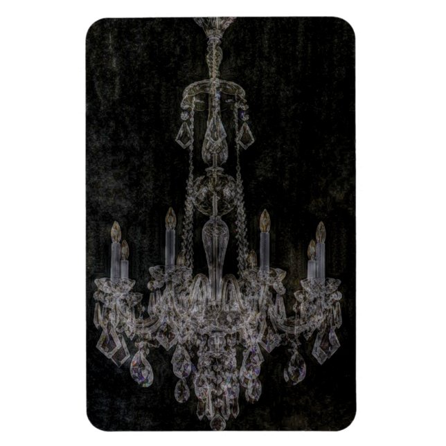 Vintage vampyr gothärdskad sjögräs magnet (Vertikal)