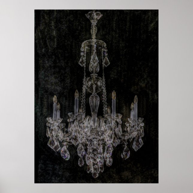 Vintage vampyr gothärdskad sjögräs poster (Framsidan)