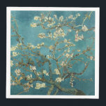 Vintage Van Gogh Almond Blommar Pappersservett<br><div class="desc">I produktdesignen ingår ett tilltalande tryck av "Almond Blommar" och en olja på målarduk som skapades 1890 av Vincent van Gogh. Vincent van Gogh (1853-1890) var en nederländsk Post-Impressionistisk målare som på drygt ett decennium skapade ungefär 2 100 målningar, varav cirka 860 oljemålningar, varav de flesta skapades under de två...</div>