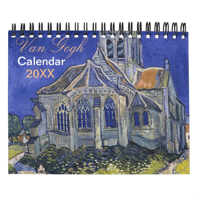 Vintage Van Gogh Art Calendar Kalender (Omslag)