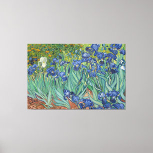 Vintage Van Gogh Irises Canvastryck
