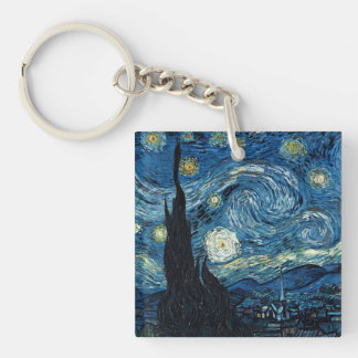 Vintage Van Gogh Keychains