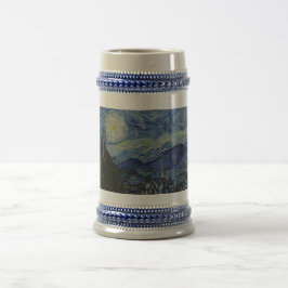 Vintage Van Gogh Starry Natten Sejdel