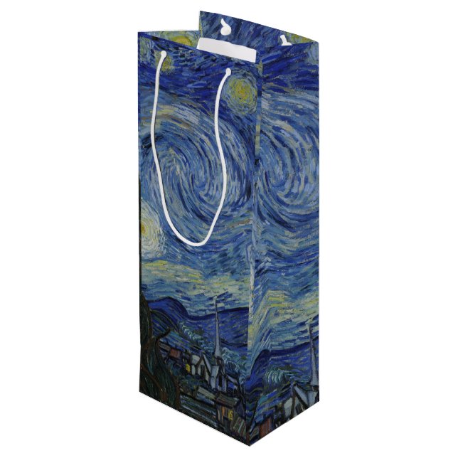 Vintage Van Gogh-stjärnnatten (Baksidan Vinklad)