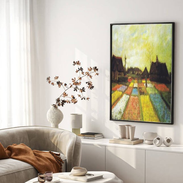 Vintage Van Gogh Tulip Fält Canvastryck (Skapare uppladdad)