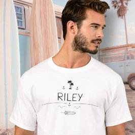 Vintage Van Life Surfer Crew Men's T Shirt