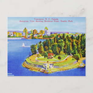 Vintage Vancouver Island-vykort Vykort