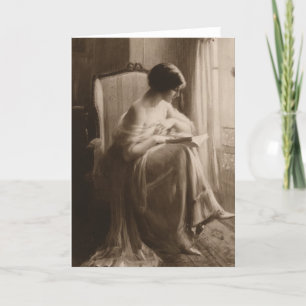 Vintage Vänskap Card Kort