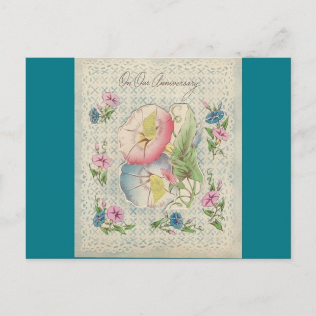 Vintage Vår årsdag "Mario" 1 Vykort (Framsida)