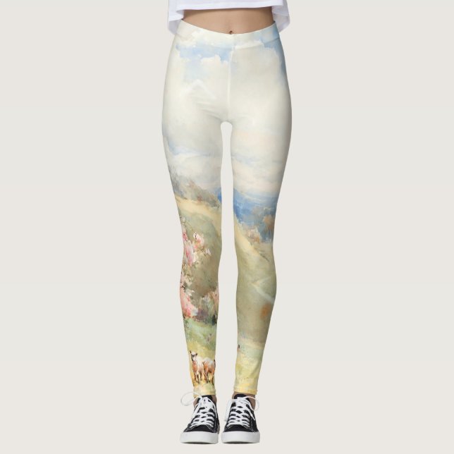 Vintage Vår av Joseph Rubens Powell Leggings (Framsida)