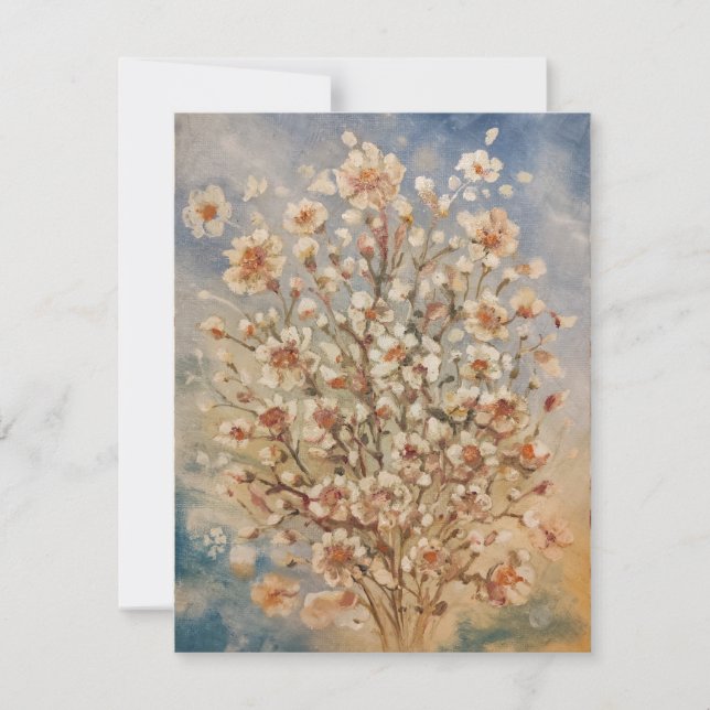 Vintage vår blommar (Framsida)