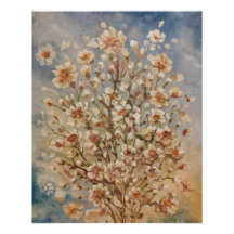 Vintage vår blommar