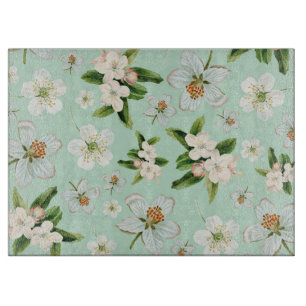 Vintage Vår Flower Blommar Mönster