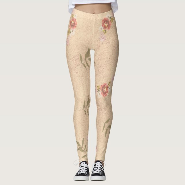 VINTAGE vår Leggings (Framsida)