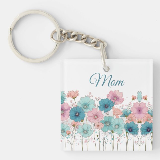 Vintage vårblommor till mamma (Framsidan)