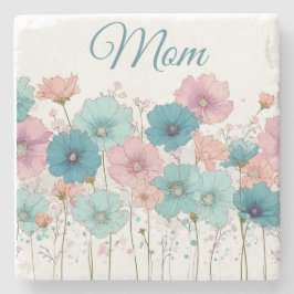 Vintage vårblommor till mamma stenunderlägg