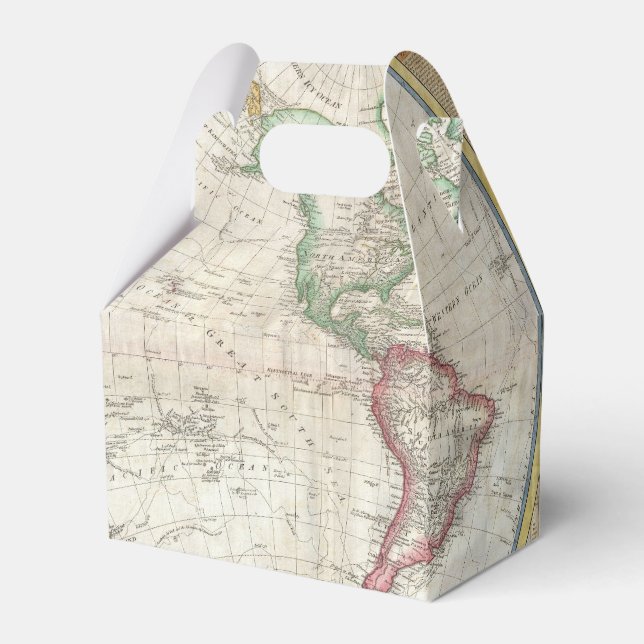 Vintage VÄRLDSMARTA Presentaskar (Baksidan Sidan)