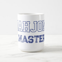 Vintage Varsity Mahjong Master Sportgrafik Kaffemugg