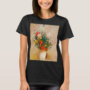Vintage Vas of Flowers (1906) av Odilon Redon T Shirt
