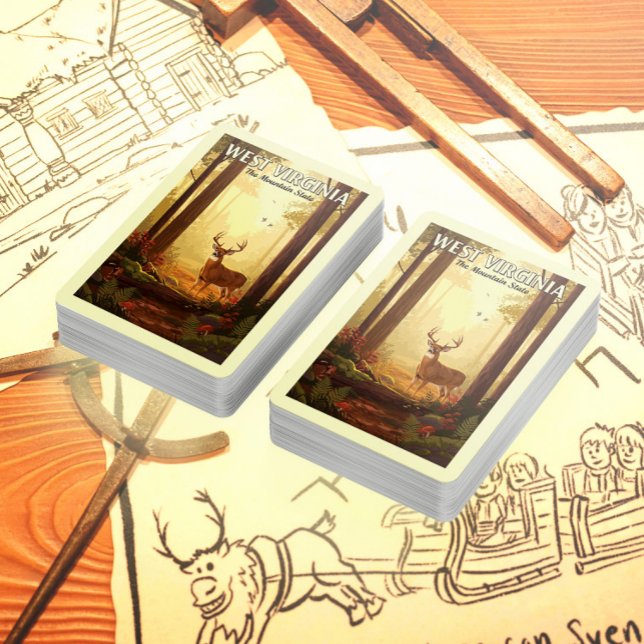 Vintage Väster Virginia Casinokort (Skapare uppladdad)