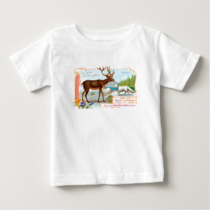 Vintage Västindiou (renare) och Arktiska räv T-shirt