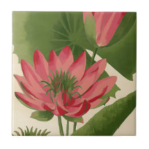 Vintage vatten lily