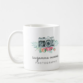 Vintage Vattenfärgskamera Mugg