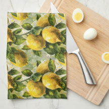 Vintage, vattenfärgslemonger