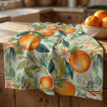 Vintage VattenfärgsTangerine-Orange