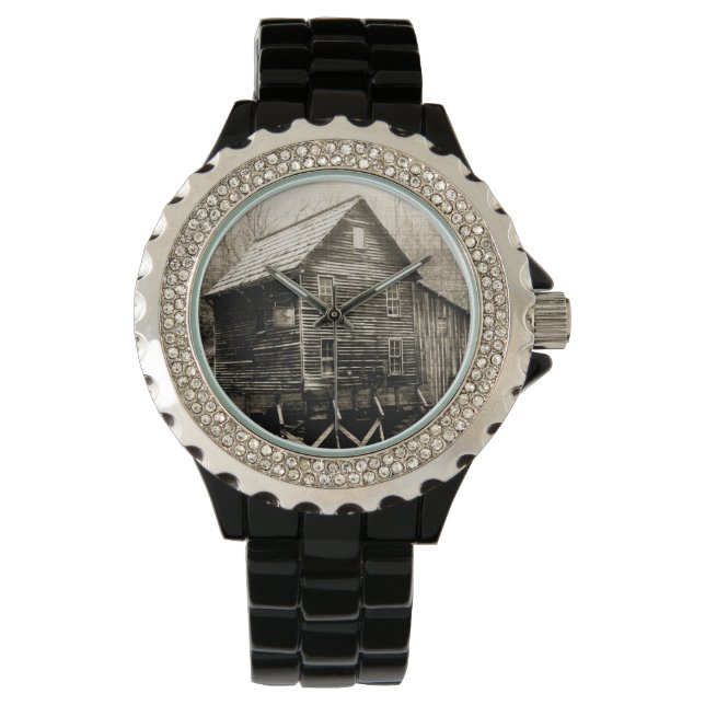 Vintage Vattenhjul Armbandsur (Framsida)