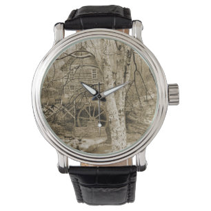 Vintage Vattenhjul Armbandsur