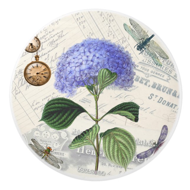 Vintage, vattenvägar knopp (Framsidan)