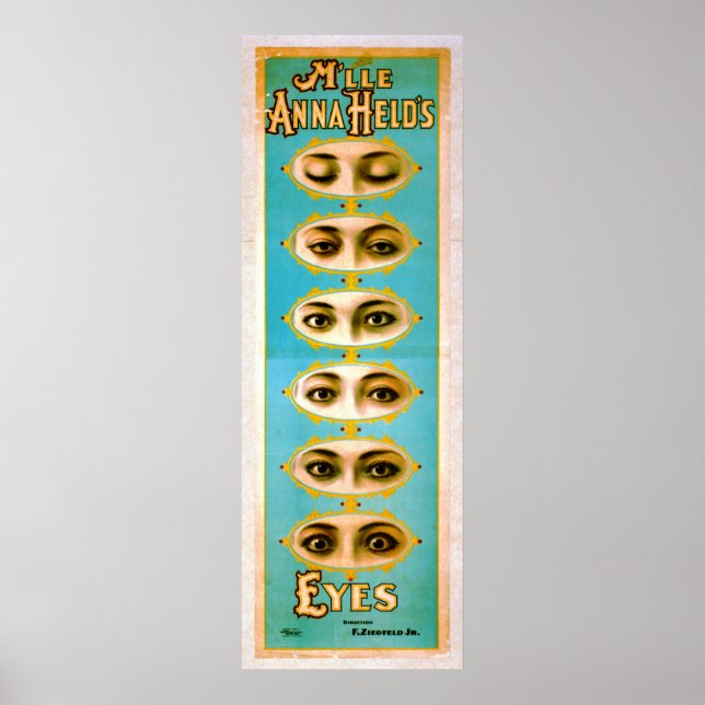 Vintage Vaudeville Poster 1898 (Framsidan)
