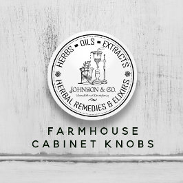 Vintage Växtskyddsmedel Jordbruksföretaget Shabby Knopp