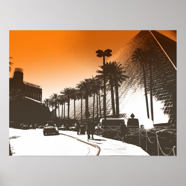 Vintage Vegas- Luxor Poster (Framsidan)