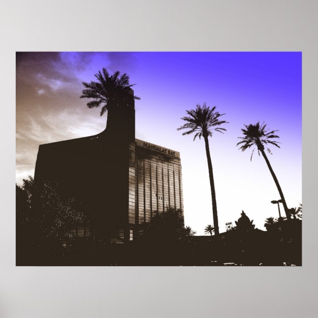 Vintage Vegas-Mandalay Poster (Framsidan)