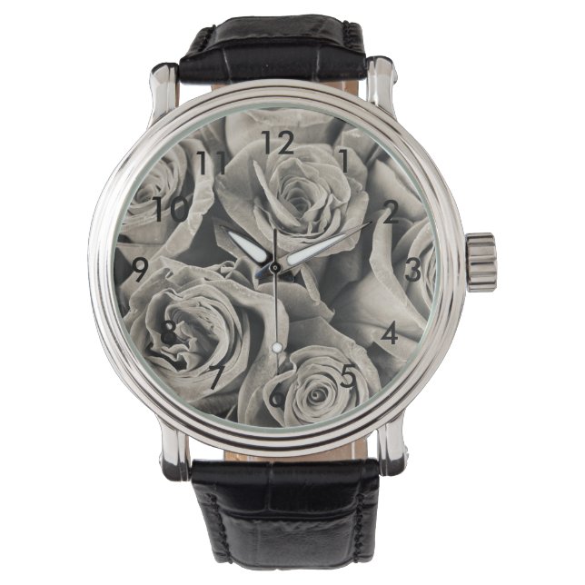 Vintage Velvet Beauty Armbandsur (Framsida)