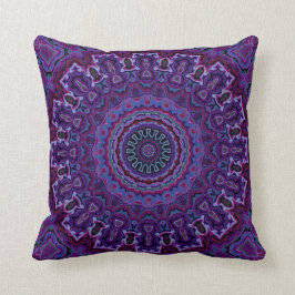 Vintage Velvet-look Lila Pillow i 2 storlekar Kudde