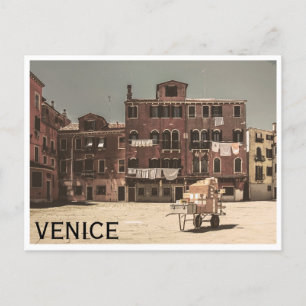 Vintage Venedig-foto Vykort