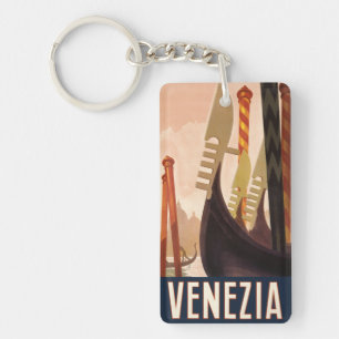 Vintage Venedig Italien Gondola Travel
