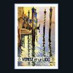 Vintage Venedig Italien Gondola Venise Lido Poster<br><div class="desc">Vintage Art 1920s Travel Classic Poster Venedig Italien Gondola Venise Lido Retro Print</div>