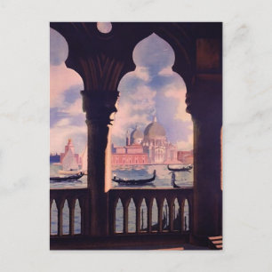 Vintage Venedig Italien Resa Vykort